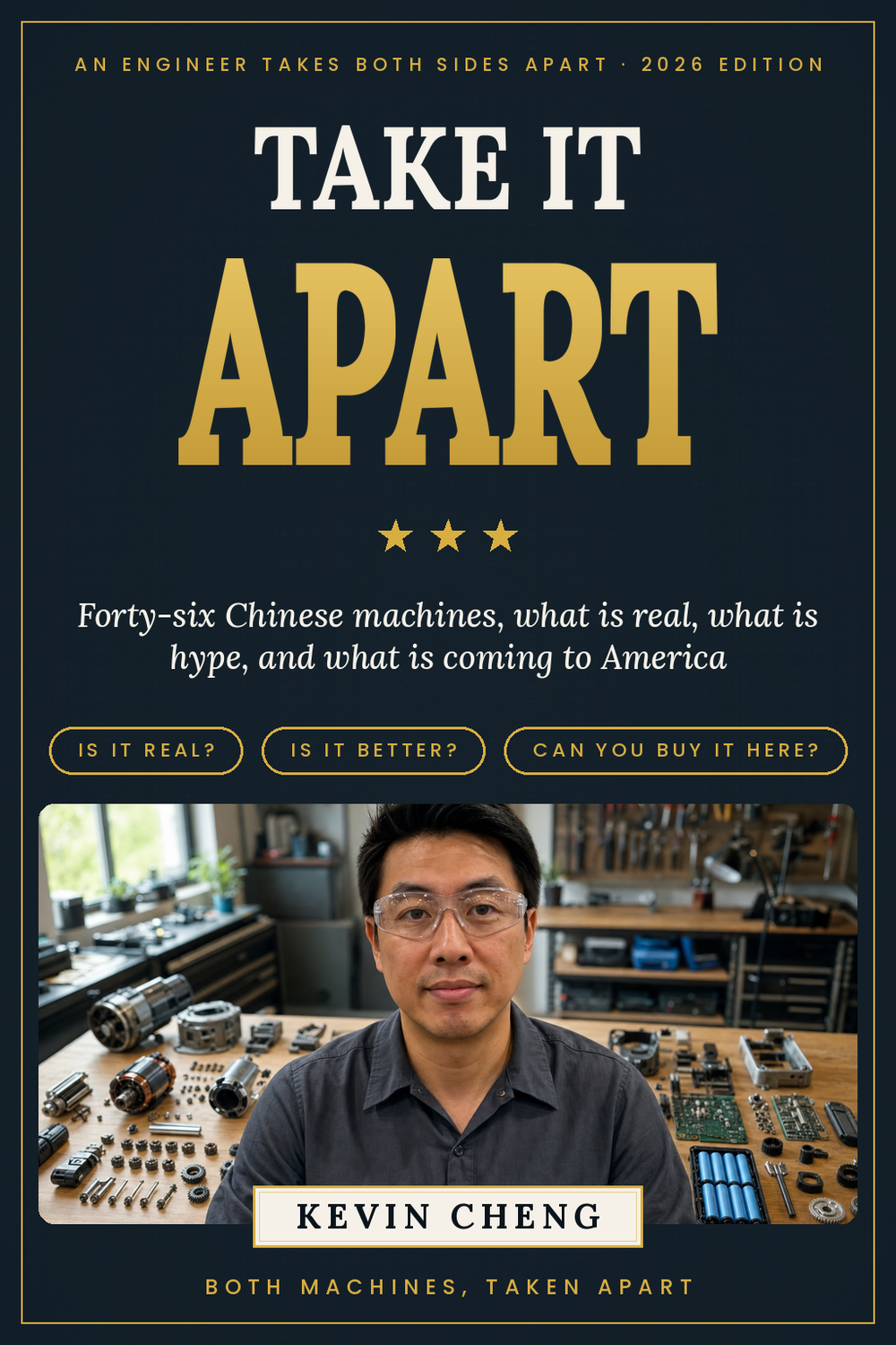 Take It Apart by Kevin Cheng, cover.
